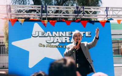 Jeannette Jara aterriza en Antofagasta: promesas en seguridad y minería, agenda con cambios y un programa que casi no nombra a la región