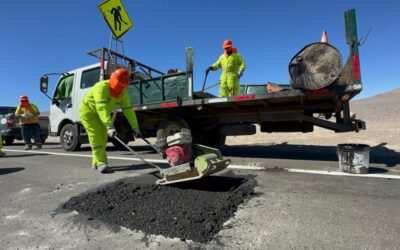 MOP inicia conservación de la ruta B-710 hacia Taltal
