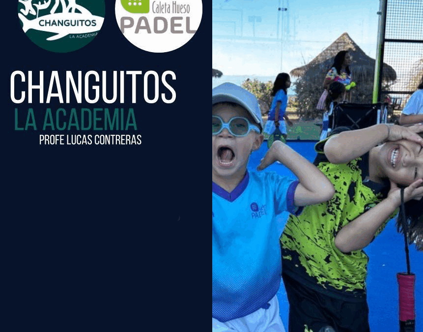 Caleta Hueso Pádel abre inscripciones: academia infantil “Changuitos” y clases para todos los niveles con el profe Lucas Contreras