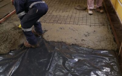 Avanzan las obras de mejoramiento del Centro de Atención Diurna para uso temporal de estudiantes del Liceo Politécnico