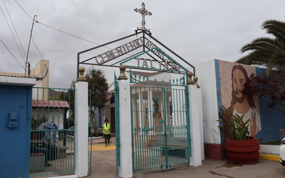 Cementerio Municipal de Taltal se prepara para el Día de Todos los Santos