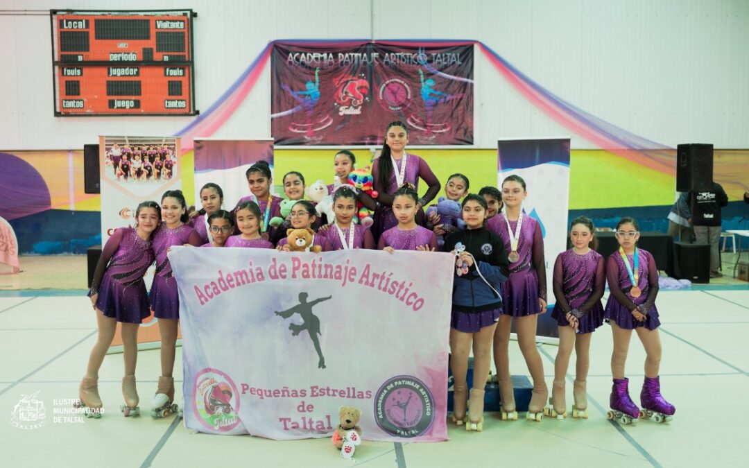 Taltal brilló sobre ruedas en el Tercer Torneo Ranking de Patinaje Artístico