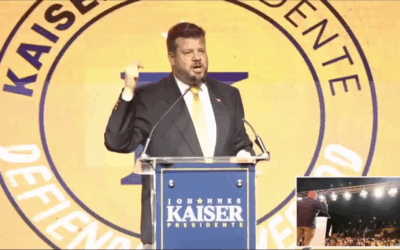 Johannes Kaiser realiza acto en Antofagasta con discurso centrado en migración, seguridad y reforma del Estado