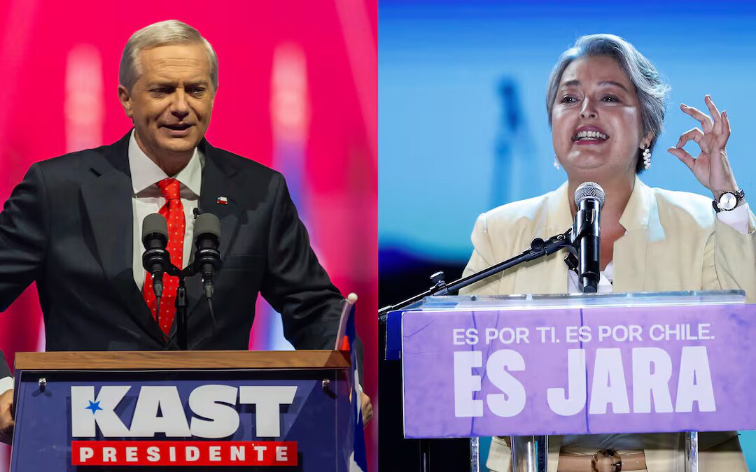 Jeannette Jara y José Antonio Kast se medirán en una segunda vuelta marcada por el avance de las derechas y el factor Parisi