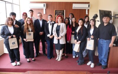 Estudiantes del Liceo Politécnico inician práctica profesional en la Municipalidad de Taltal