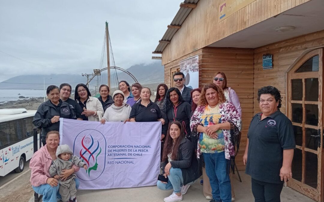 Paposo se convierte en el epicentro del Encuentro Nacional de Mujeres Pescadoras 2025