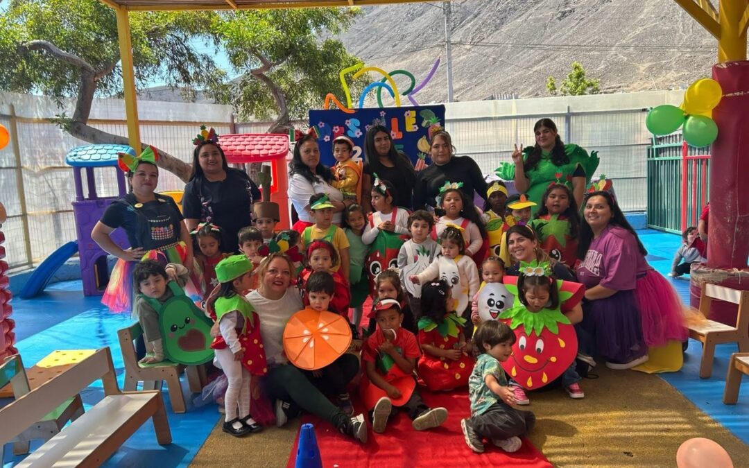 Jardín Infantil Coralito celebra la Semana de la Educación Parvularia con arte, juegos y hábitos saludables