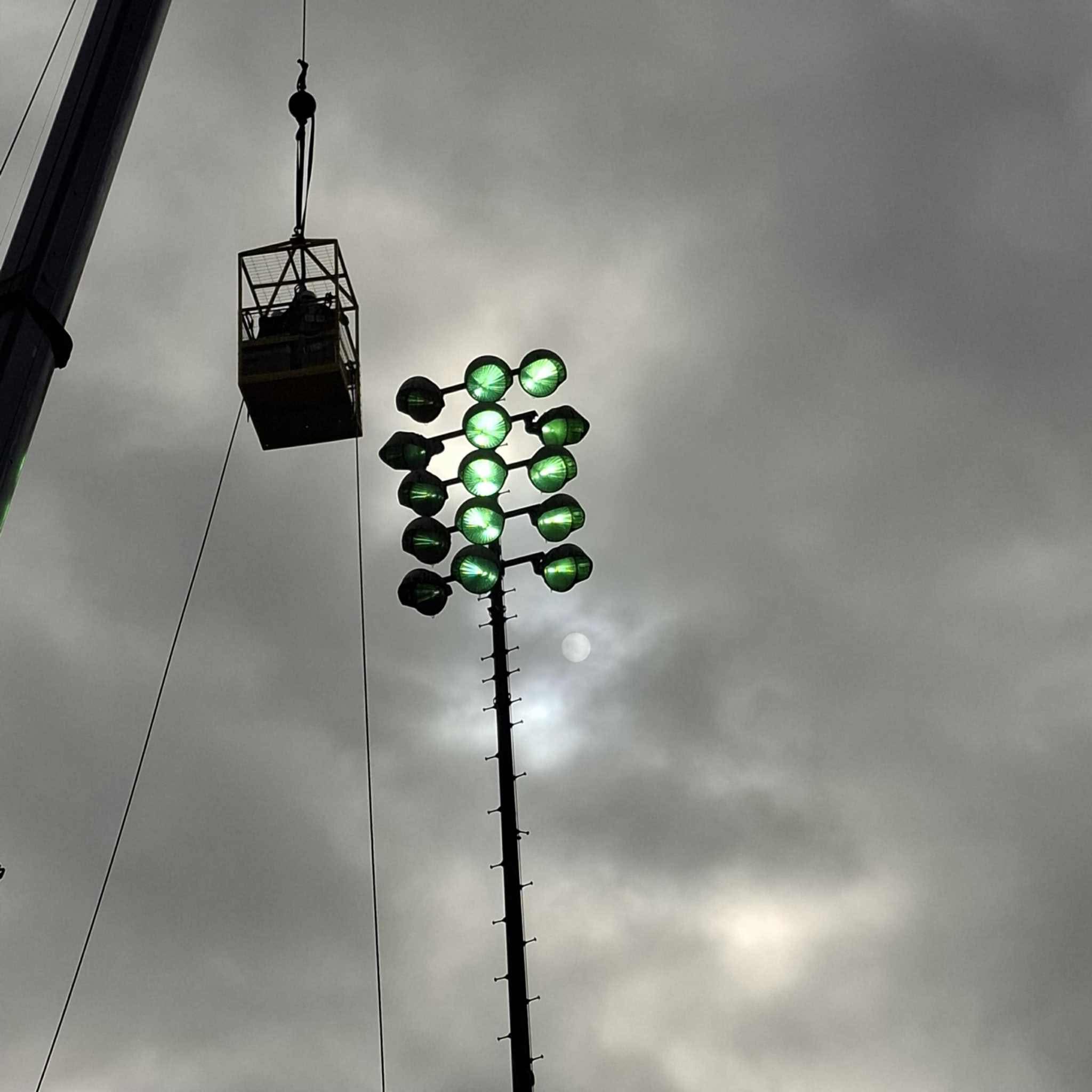 Vecinos y niños observan a los perritos en adopción junto al equipo de la Oficina de Bienestar Animal durante la jornada en la Plaza Prat de Taltal.