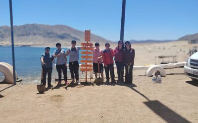 Estudiantes del Liceo Politécnico instalan nuevo letrero turístico en Cifuncho y cierran la primera etapa de su plan de educación ambiental