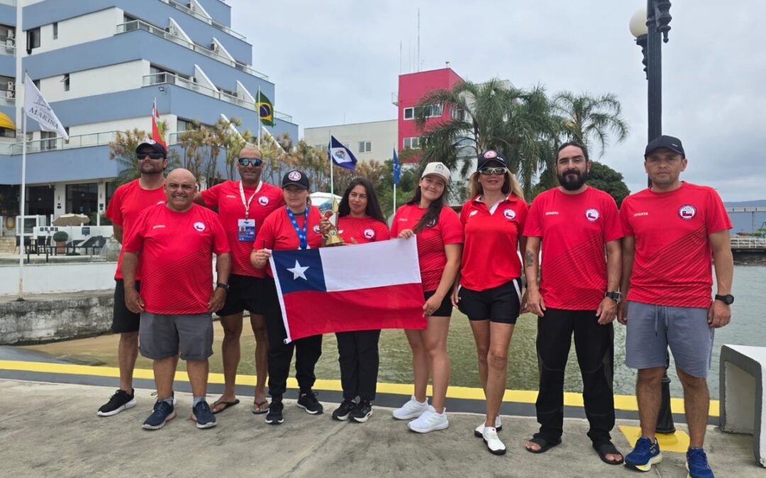 Taltalinos Esteban Sierra y Katherine Gómez destacan en el Mundial CMAS 2025 de Pesca Submarina en Brasil