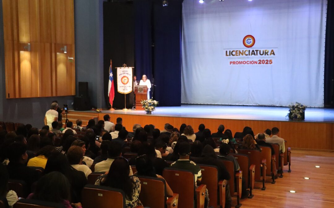 Liceo Politécnico de Taltal celebra Licenciatura 2025 reconociendo trayectorias, liderazgo y excelencia estudiantil