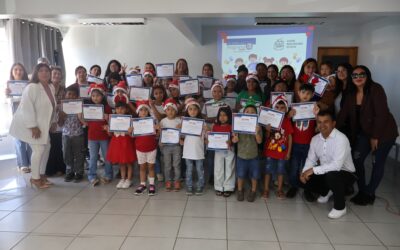 Municipalidad de Taltal realizó ceremonia de cierre del Programa 4 a 7 2025 junto a familias y autoridades