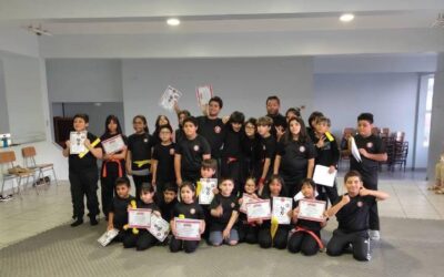 Taller Municipal de Karate realizó Ceremonia de Cinturón Amarillo en Taltal