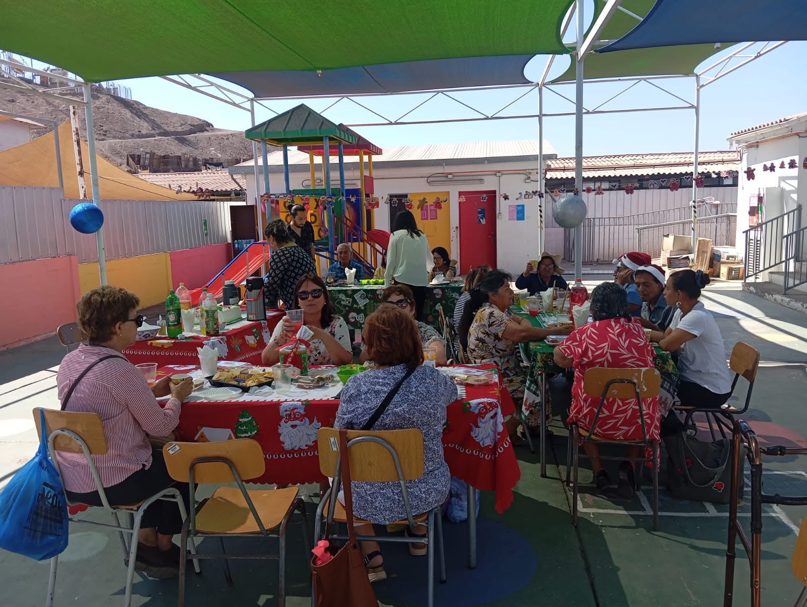 Detalle de la convivencia y el sentido de comunidad generado por el programa de cuidado.