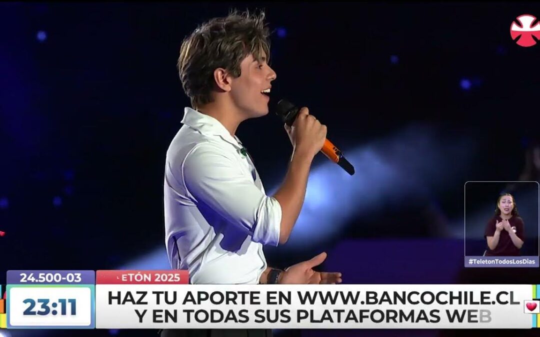 Bray On: El talento taltalino que brilló en la Teletón 2025 desde el Estadio Nacional