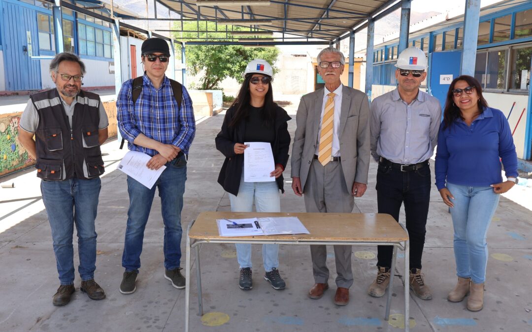 MOP entrega terreno para iniciar obras del nuevo Liceo Politécnico José Miguel Quiroz de Taltal