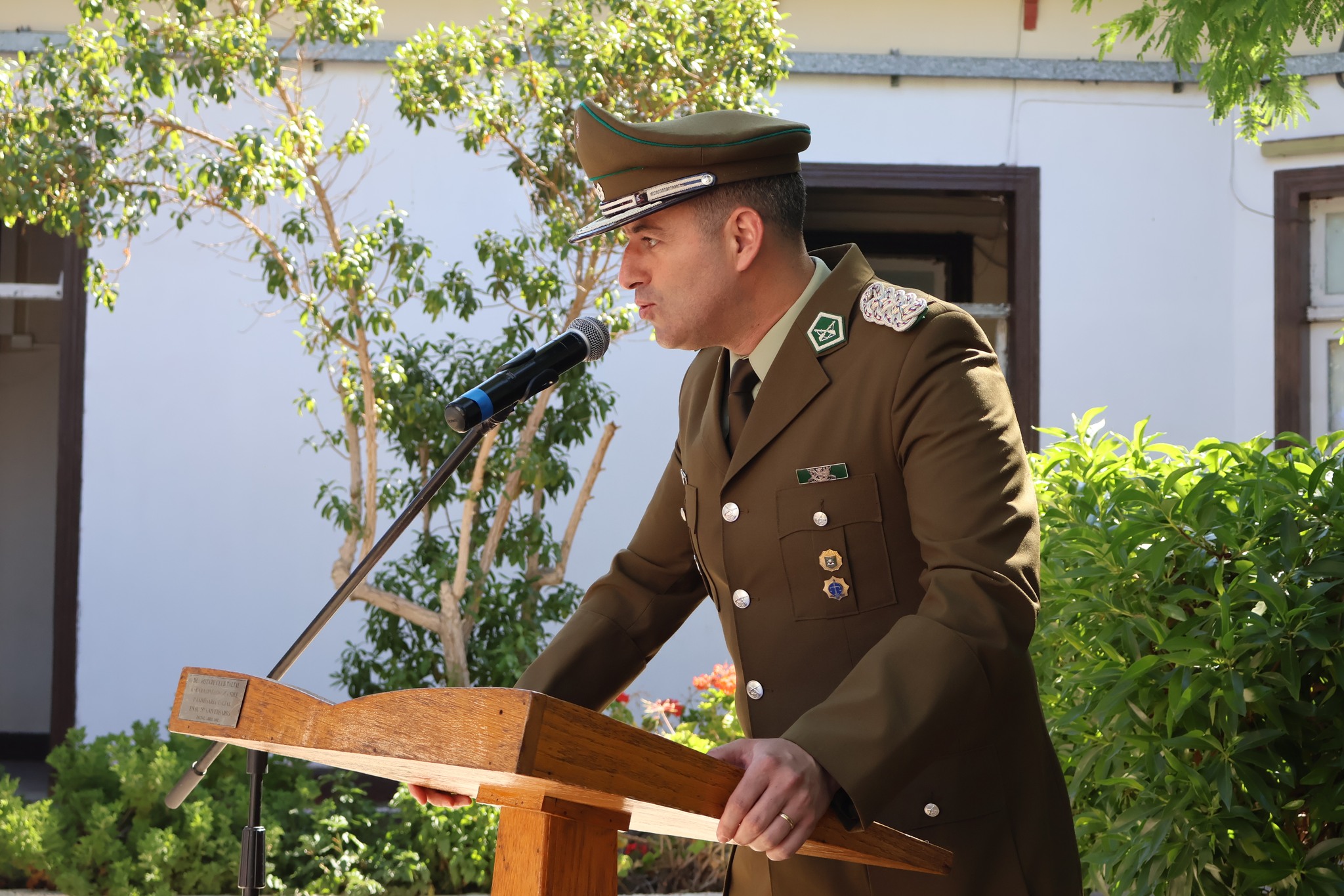 Ceremonia oficial de entrega de la Primera Comisaría de Taltal.