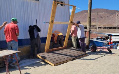 Municipio instala duchas de playa en sectores estratégicos de Taltal para la temporada estival