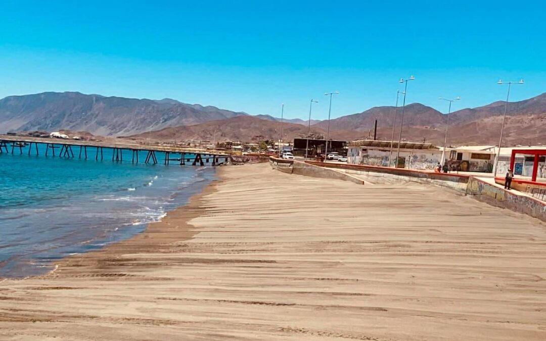 Playa Cabezal Sur queda habilitada para el verano en Taltal