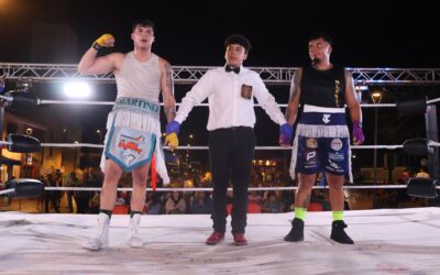 Taltal vibró con el Campeonato de Boxeo Intervecinal en la Plaza de Armas