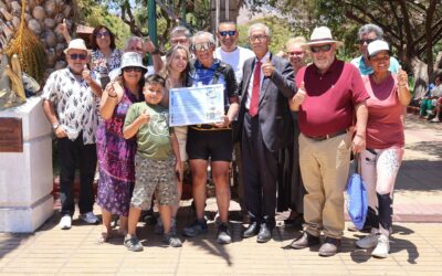 70 años, una bicicleta y un sueño cumplido: Pedro Lemus llegó a Taltal tras histórica travesía desde Mendoza