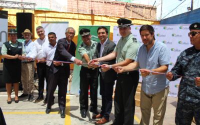 Colbún y Gendarmería inauguran taller de carpintería en el CET de Taltal impulsando la reinserción social y la economía circular