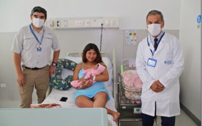 Ailany y Eithan fueron los primeros nacidos del 2026 en el Hospital Regional de Antofagasta