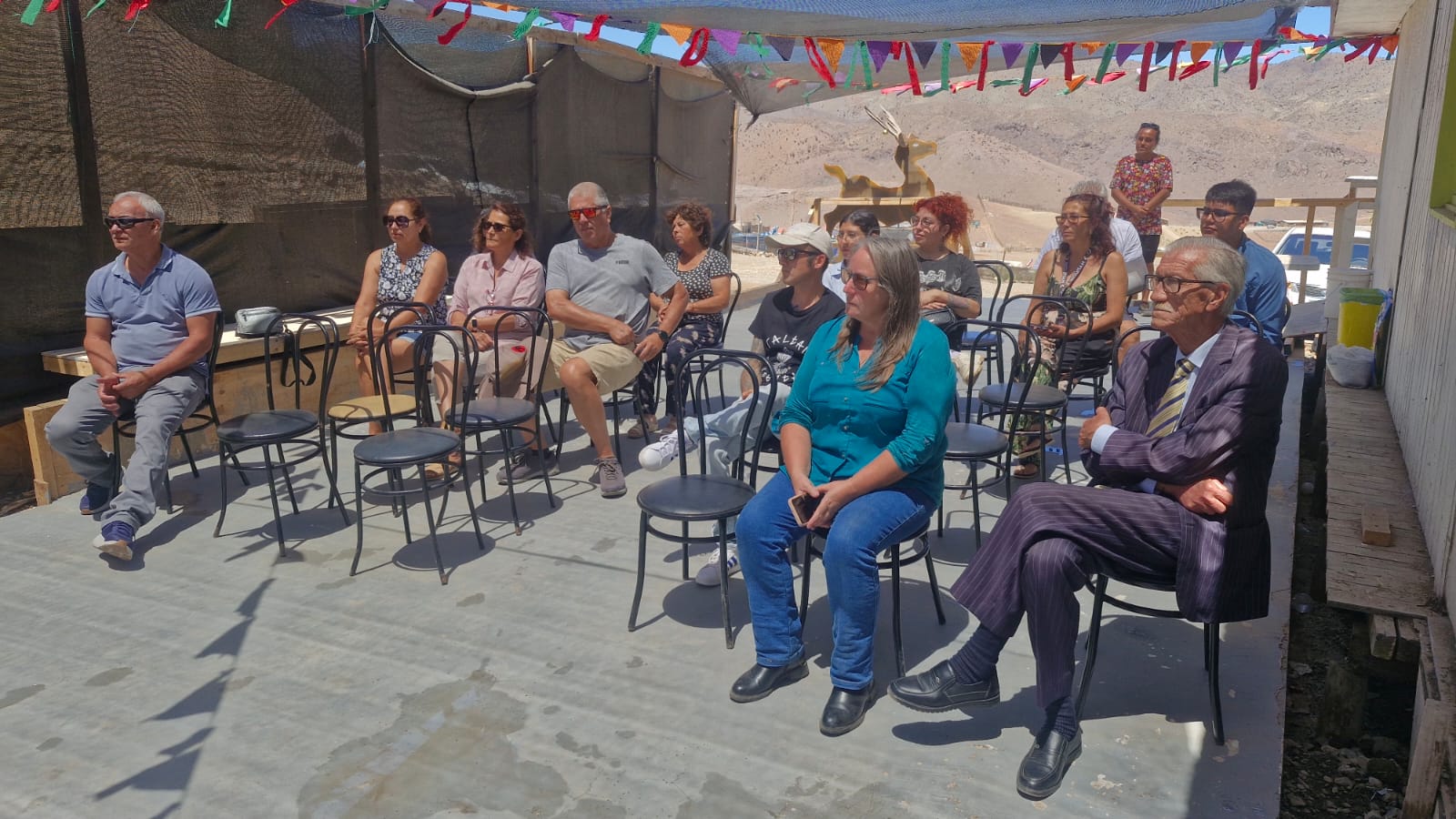 Asistentes y representantes locales durante la actividad de resultados del FPA 2026 en Taltal.