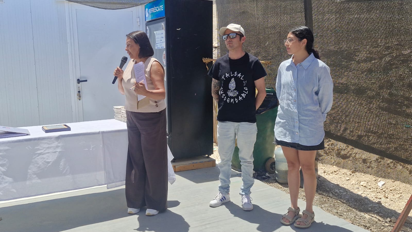 Presentación y acompañamiento a organizaciones durante la entrega de resultados del FPA 2026 en Taltal.