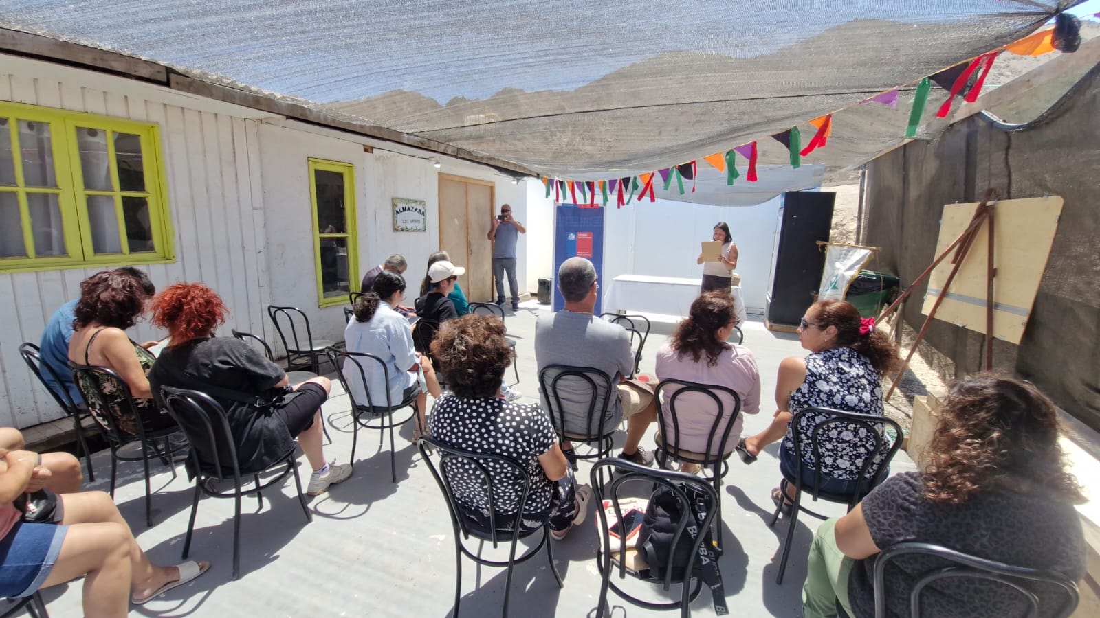 Vista general de la ceremonia comunitaria por resultados FPA 2026 en Taltal.