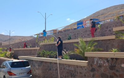 Municipalidad de Taltal y Team Verano 2026 recuperan espacios públicos en calle Belmor Rojas (Circunvalación Bajo)