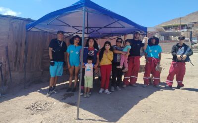 Jornada de mejoramiento de espacios públicos en sector República con San Martín: jóvenes y comunidad lideran la recuperación