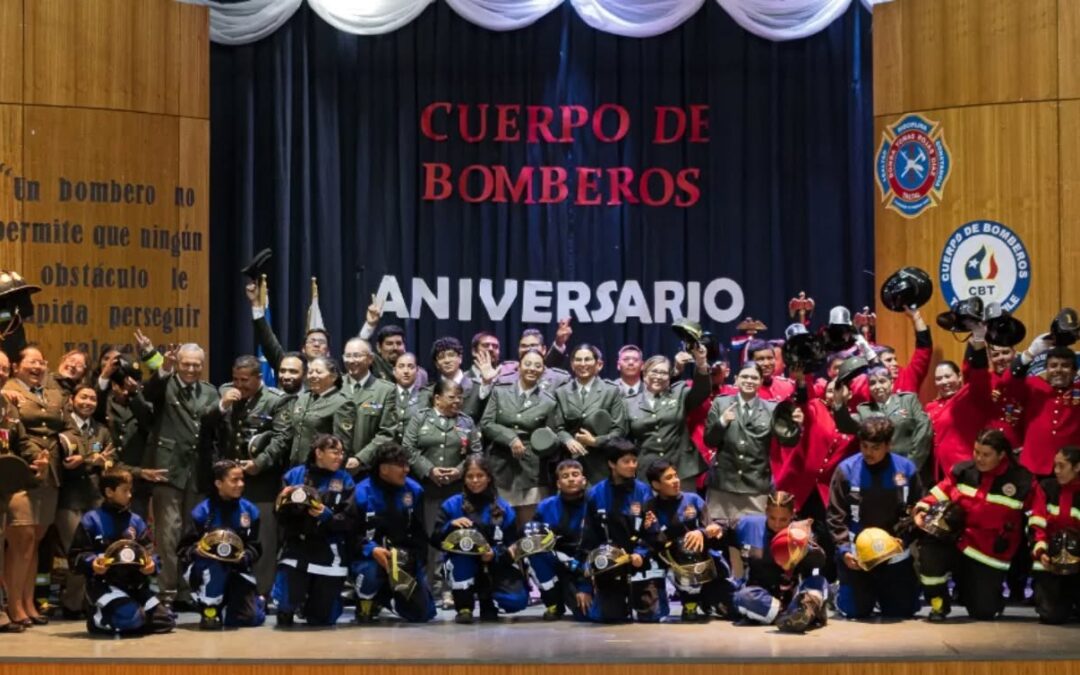 Bomberos de Taltal conmemora 144 años de historia, vocación y servicio a la comunidad