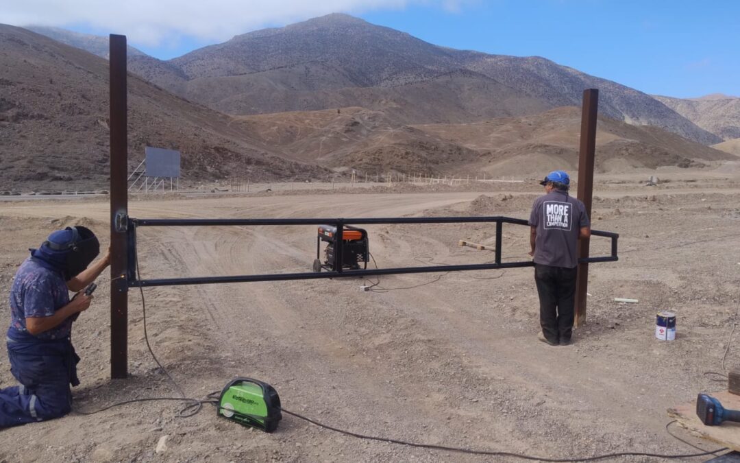 Municipio instala barrera de protección en acceso a sitio del km 7 para frenar vertederos clandestinos