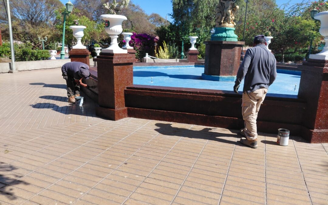 Municipio despliega trabajos simultáneos de mantención y mejoramiento en distintos puntos de Taltal