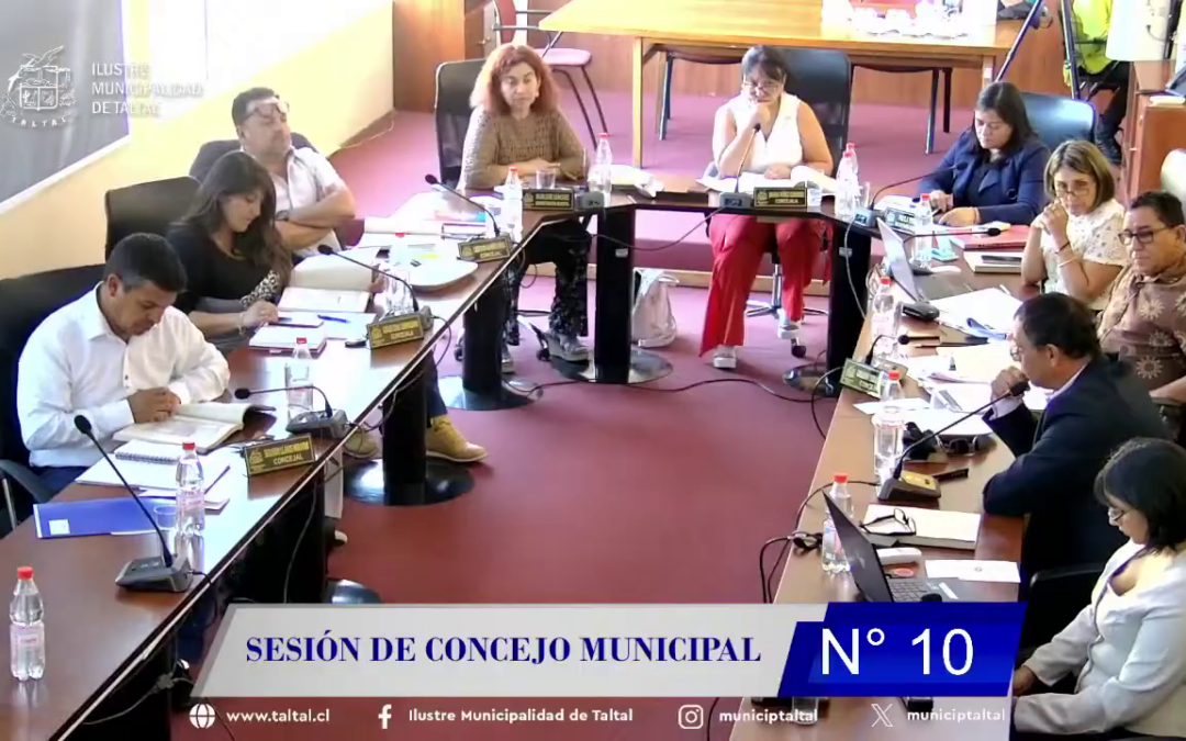#EDITORIAL | Sesión de Concejo Municipal 2026 N°10 – Municipio expone brechas financieras, aprueba ambulancia para Paposo y reordena fondos para cámara hiperbárica
